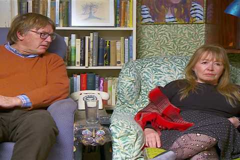 Gogglebox fans ‘disgusted’ as they spot Giles and Mary’s dirty-looking chair