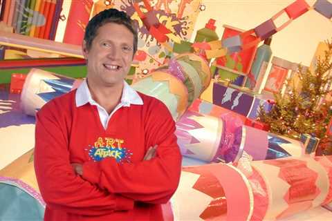 Art Attack star Neil Buchanan is unrecognisable 31 years on from TV debut