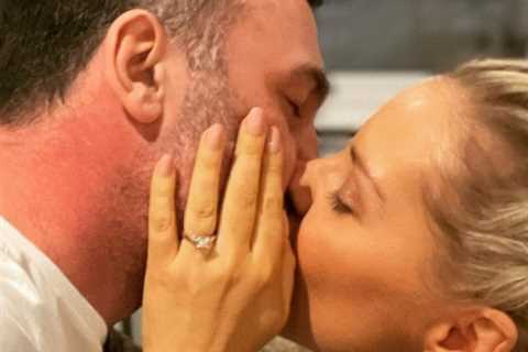 Hollyoaks’ Steph Waring reveals she’s engaged to boyfriend Tom Brookes on their first anniversary..