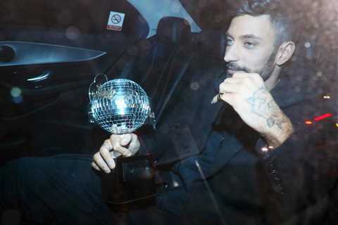 Strictly’s Giovanni grips onto the glitterball trophy as stars head home after the finale – leaving ..