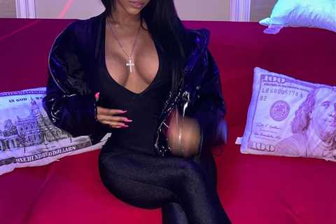 Tristan Thompson’s ex ‘mistress’ Sydney Chase shows off major cleavage in bodysuit after NBA star..