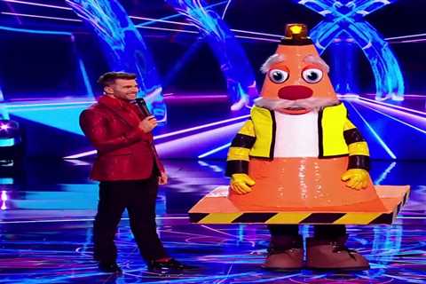 Masked Singer fans convinced two clues ‘expose’ Pointless star as Traffic Cone