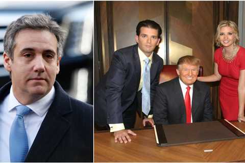 Michael Cohen says Donald Trump told him if one of his kids had to go to prison to 'make sure' it..