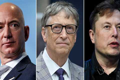 The world's top 5 tech tycoons — including Elon Musk, Jeff Bezos, and Bill Gates — have ..