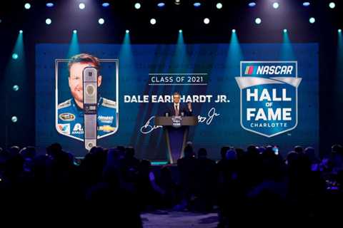Dale Earnhardt Jr.’s 3 Most Emotional (Non-Driving) Items in His NASCAR Hall of Fame Trophy Case