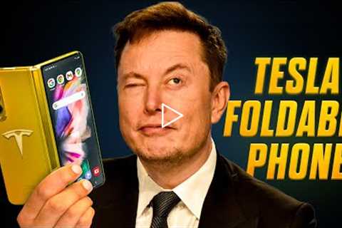 Tesla's Foldable Phone is INSANE 🔥🔥🔥