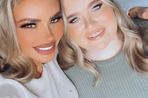 Chloe Sims and rarely seen daughter Madison show off glamorous makeover as they film a new show..