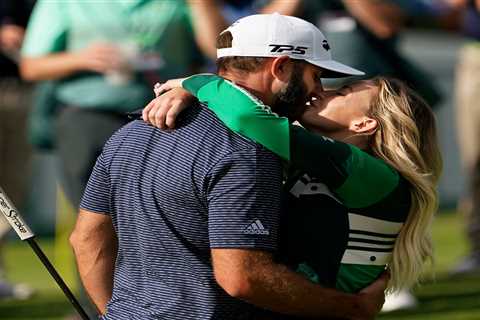 The glam Masters WAGs who dazzle the fairways – from Dustin Johnson’s fiancee Paulina Gretzky to..