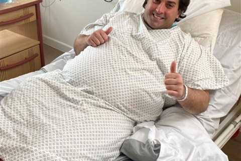James Argent shows off incredible weight loss in before and after pics as he celebrates losing 13st ..