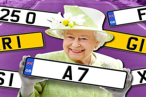The Queen owns Britain’s most prestigious number plate – here are the other most expensive ones on..
