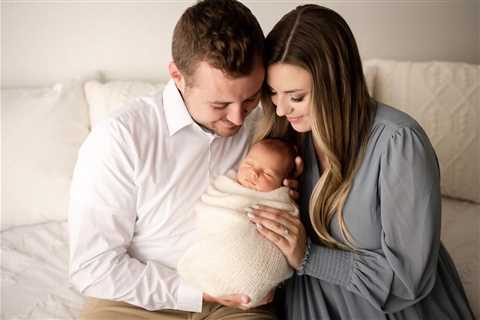 Jed and Katey Duggar share first pics of baby son Truett in sweet newborn photoshoot