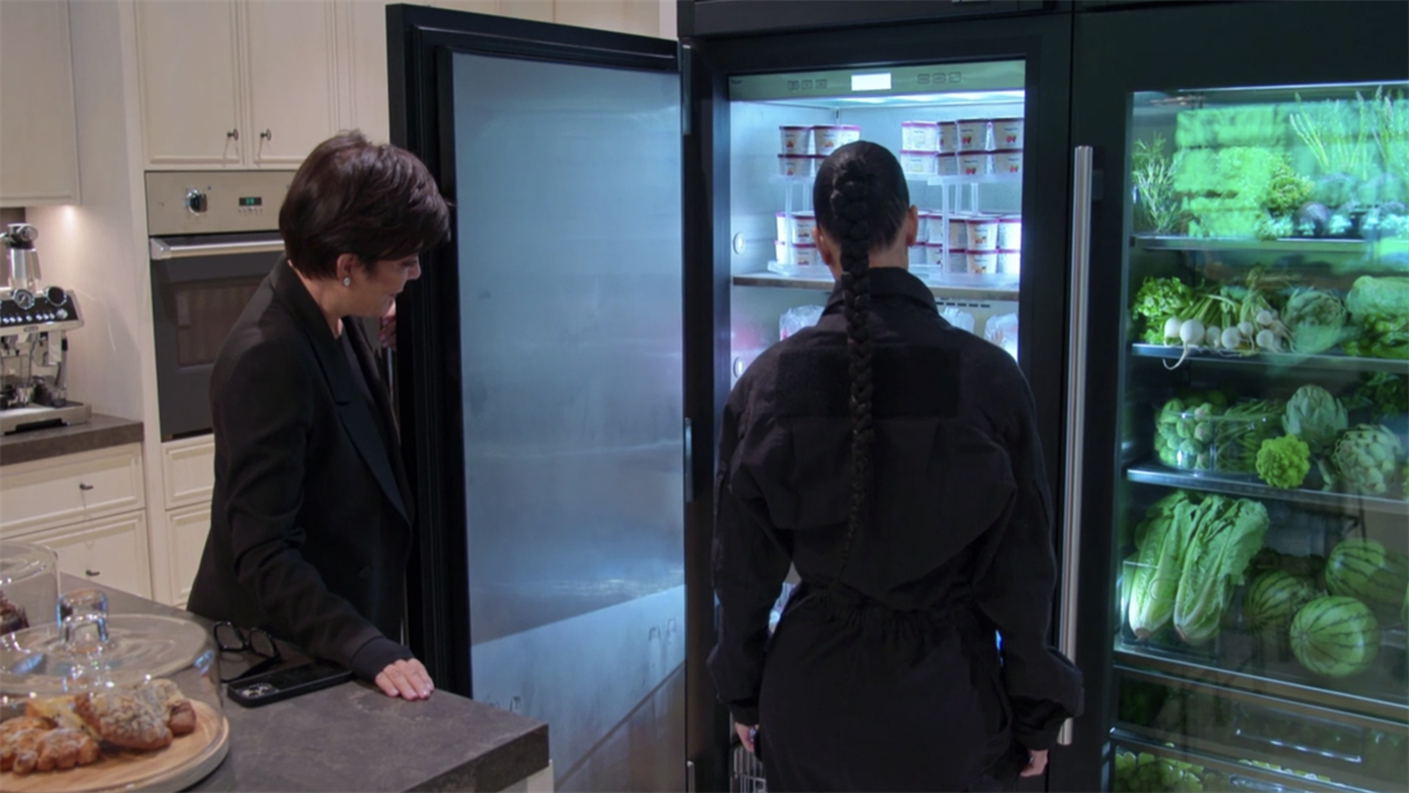 Kris Jenner shows off MASSIVE ice cream freezer in kitchen of $20M mansion featuring Haagen Daaz pints and popsicles