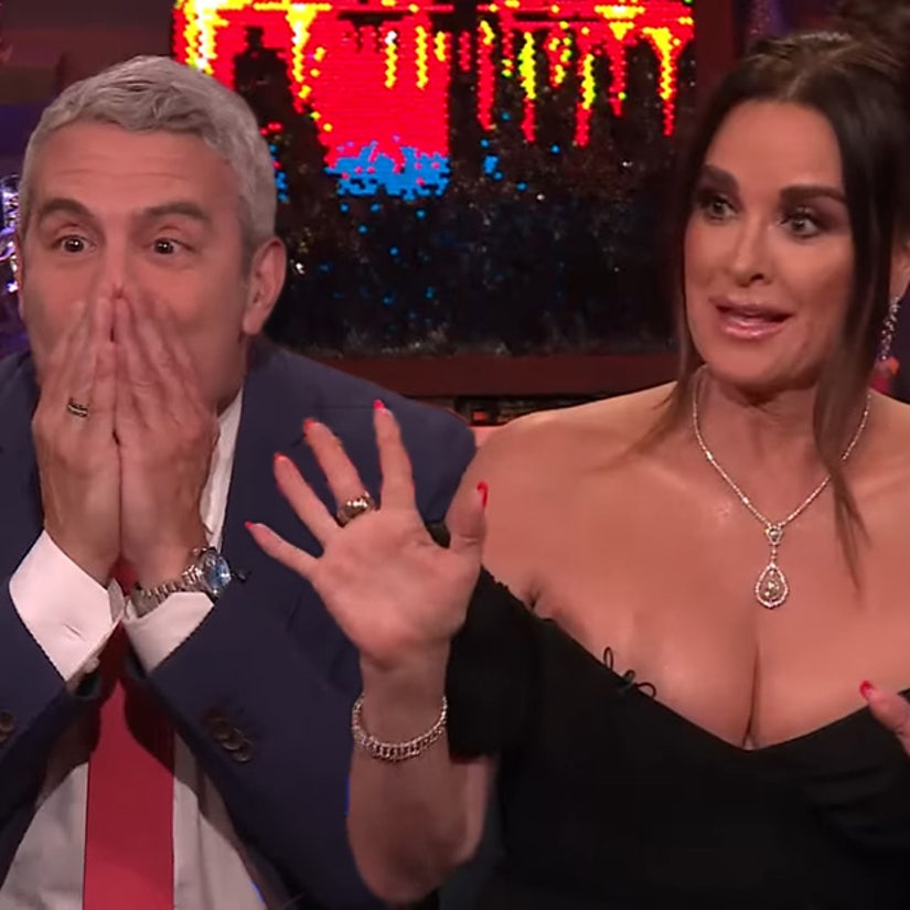 Andy Cohen Accidentally Exposes Kyle Richards' Breast Reduction on WWHL