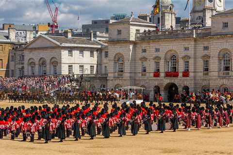 Meghan Markle and Prince Harry given prime seats to watch Trooping the Colour as they return to UK..