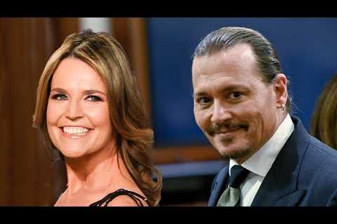 Savannah Guthrie on How Her Husband Helped Johnny Depp’s Lawyers