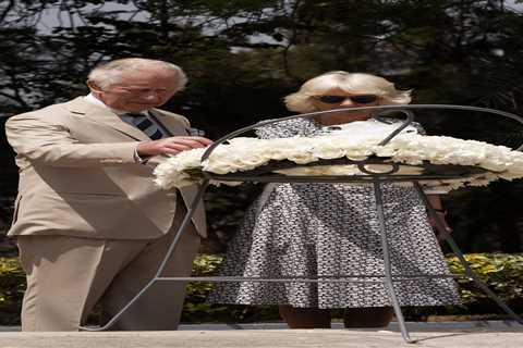‘Emotional’ Charles & Camilla visit mass grave of 250,000 victims slaughtered in Rwandan..