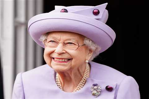 Queen, 96, beams in lilac as she joins armed forces parade in Edinburgh