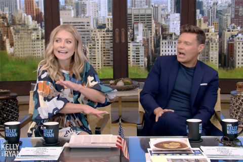 Ryan Seacrest and Kelly Ripa’s fans catch embarrassing mistake on Live as co-hosts welcome iconic..
