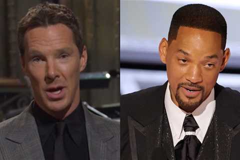 Benedict Cumberbatch Jokes About Being ‘Beaten’ by Will Smith in ‘Saturday Night Live’ Monologue at ..