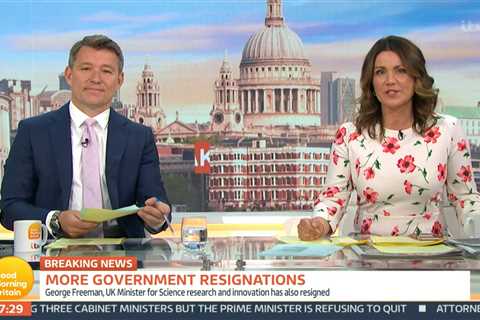 Susanna Reid ‘takes a swipe’ at missing Richard Madeley on GMB as she admits she’s ‘trying out..