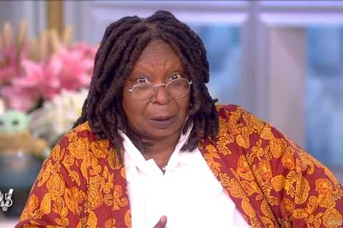 The View’s Sara Haines & Whoopi Goldberg look uncomfortable as they battle it out in VERY NSFW..