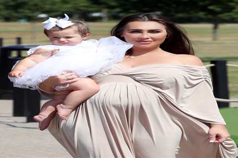 Lauren Goodger puts on brave face and celebrates Larose’s first birthday after baby loss heartbreak