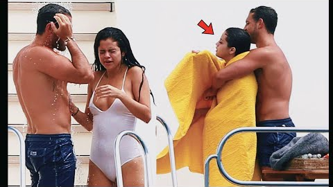 Selena Gomez can't stop touching beau Andrea Iervolino in a viral video