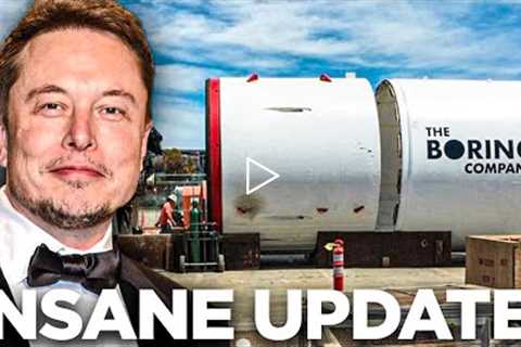 Elon Musk JUST ANNOUNCED Major New Updates About The Boring Company!