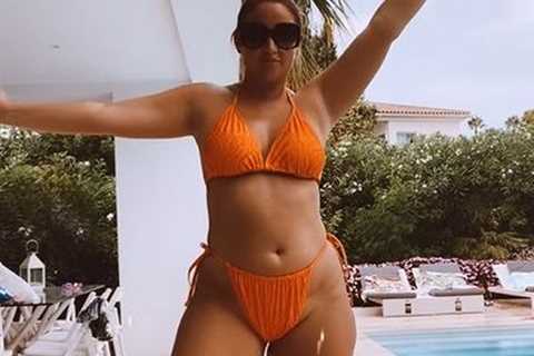 Jacqueline Jossa praised by fans as she shows off ‘real body’ and dances in a bikini on holiday