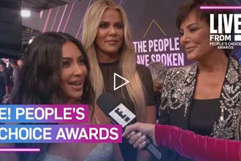 Kardashians Call E! PCAs the Most Exciting Award Show | E! People’s Choice Awards