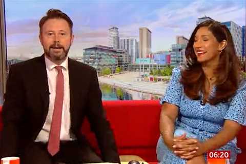 BBC Breakfast’s Jon Kay brutally told he has a ‘boring face’ – and co-star even agrees