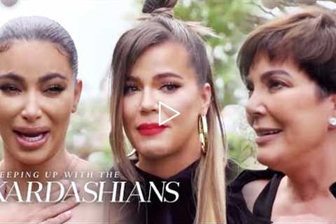 Kardashians Break Down in Tears When Telling Crew KUWTK Is Ending | E!
