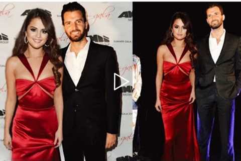 Selena Gomez appeared together with beau Andrea Iervolino at MTV VMAS Awards