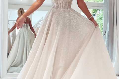 Christine McGuinness tries on wedding dress following split from husband Paddy and jokes ‘save the..