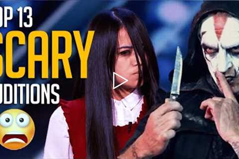 Top 13 SCARIEST Chilling Acts On Got Talent Worldwide Will Give You The CREEPS!