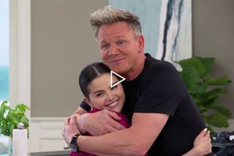Selena Gomez funny moments with Gordon Ramsay - Selena + Chef Season 4 Episode 10 4K