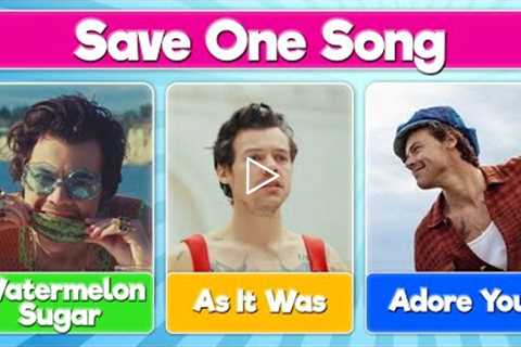 Save One Song Most Popular Artists edition (with MUSIC 🎶) | Pick Your Favorite Songs!