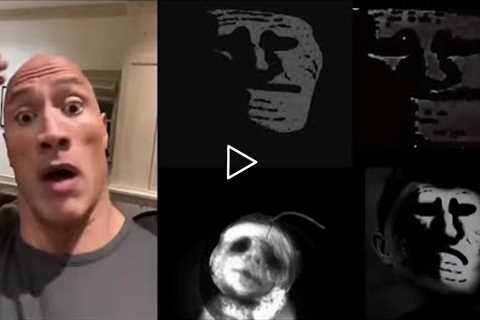 The Rock reacts to Incredibles becoming uncanny (The Rock eyebrow meme)