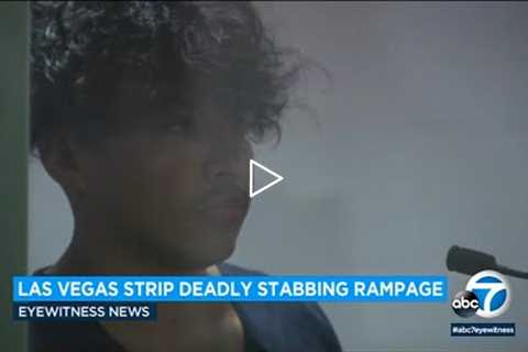 Las Vegas stabbing suspect previously lived in LA, report shows