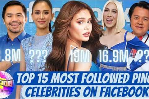 Top 15 Most Followed Pinoy Celebrities on Facebook