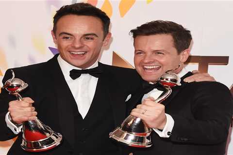 How many times have Ant and Dec won at the National Television Awards?
