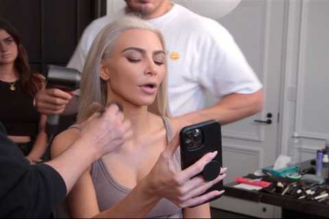 Kardashian fans floored by Kim’s natural hair without extensions in rare unedited moment caught on..