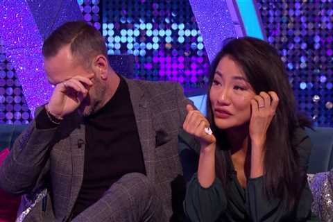 Strictly’s Will Mellor and Nancy Xu break down in tears on It Takes Two following shock elimination