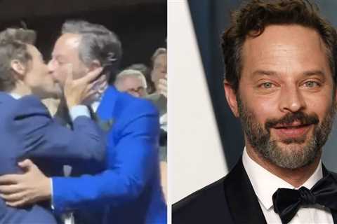Nick Kroll Just Reflected On Harry Styles “Very Publicly” Kissing Him At The “Don’t Worry Darling”..