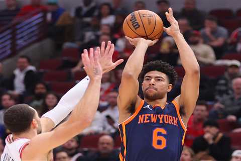 Knicks’ Quentin Grimes staying ready for when ball finds him on offense