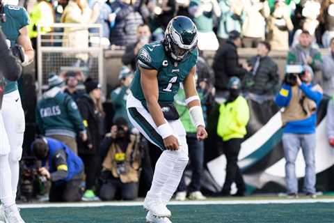 The NFL-leading Eagles’ swagger starts and stops with Jalen Hurts