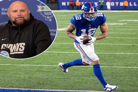 Isaiah Hodgins’ comfort with Brian Daboll paying dividends for Giants