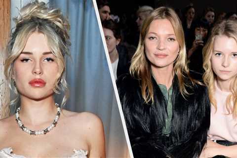 Kate Moss's Younger Sister Lottie Moss Shared Her Take On The Whole Nepo Baby Thing, And Honestly,..