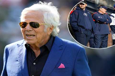 Robert Kraft ‘not happy’ with Patriots’ offensive coaching staff
