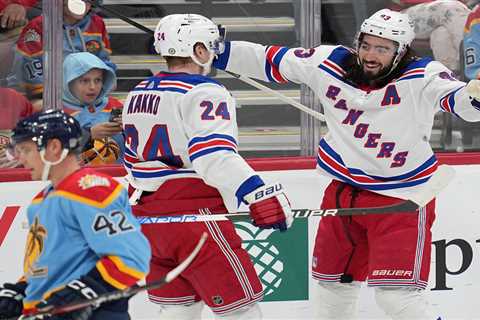 Rangers’ power play finally gets going in win over Panthers